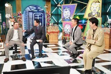 左から千鳥、かまいたち。(c)日本テレビ