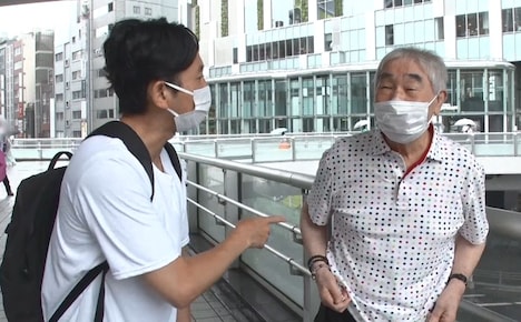 有吉弘行と蛭子能収。(c)テレビ朝日