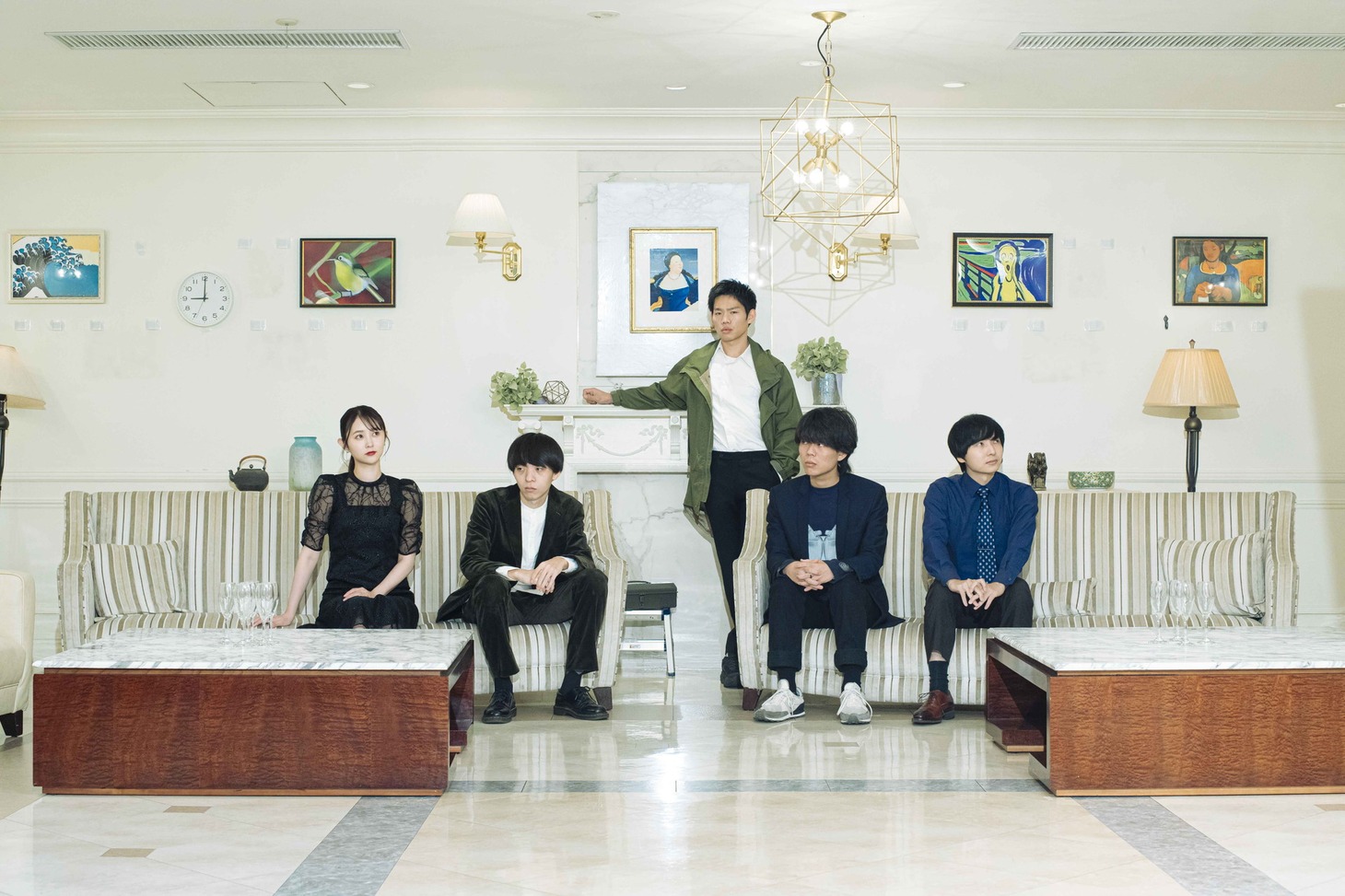 「POLARIS presentsマダミスバラエティ『マーダーマーダー』～踊る貴婦人～」1部の参加者。