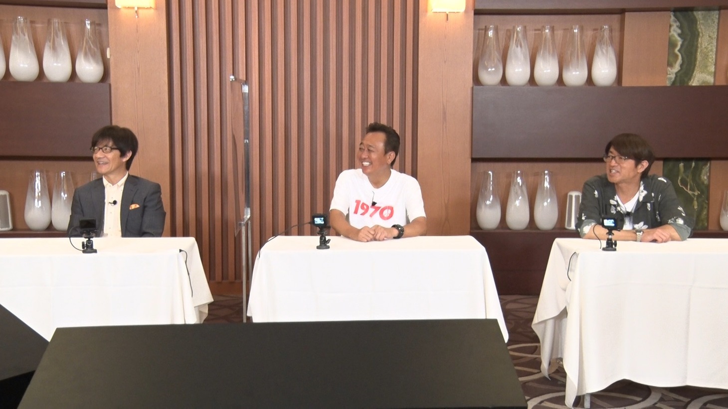 「内村さまぁ～ず SECOND」Blu-ray、Vol.91の特典映像に出演している内村光良とさまぁ～ず。