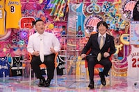 アンタッチャブル山崎と蛍原徹。(c)テレビ朝日