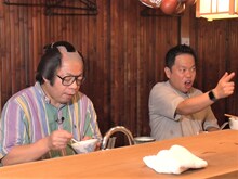 「ダイアンの『く～る京都』名優が愛した地でなにしてますのん」に出演する（左から）岸大介（ダイアン・ユースケ）、ダイアン津田。(c)ABCテレビ