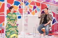 小芝風花と千鳥・大悟。(c)フジテレビ