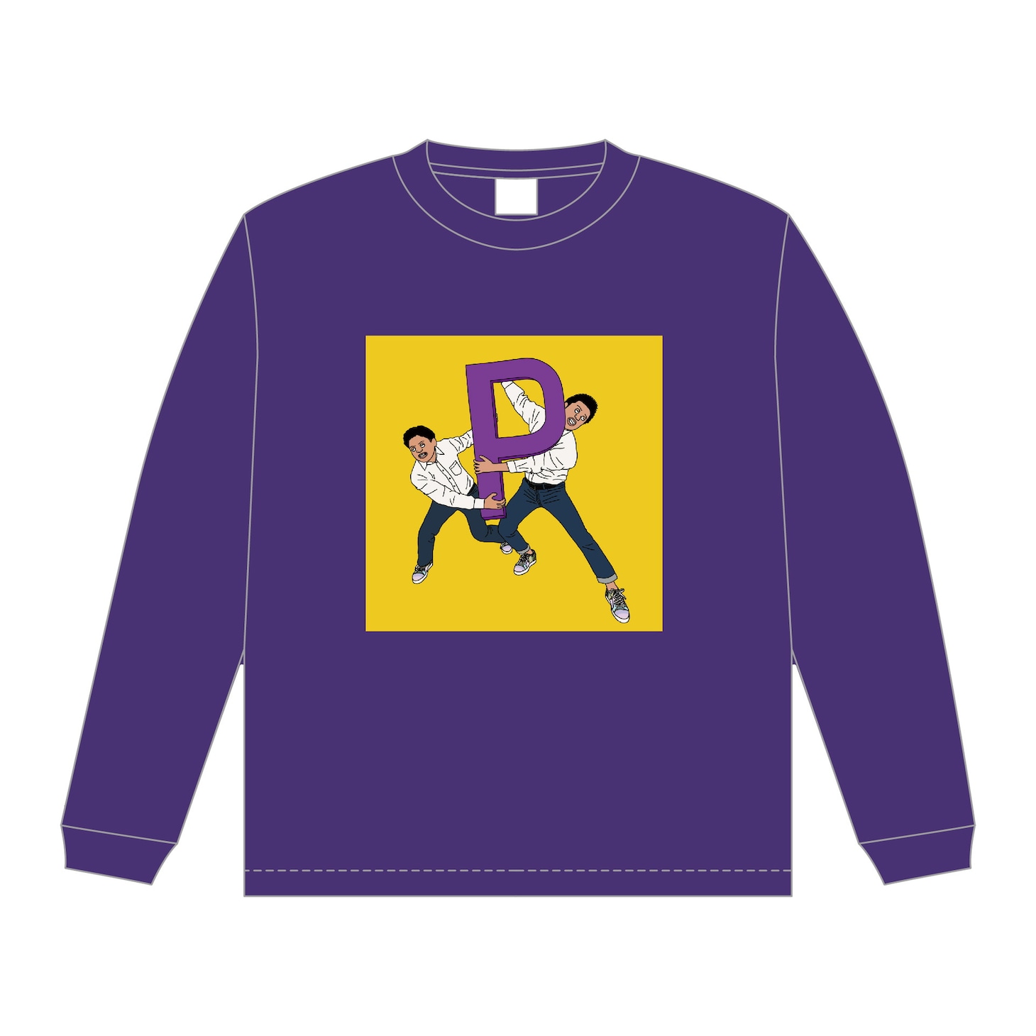 「うるとらブギーズ単独ライブ2022『P』『LP』」ロングスリーブTシャツ（パープル）