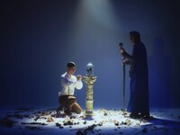 「JUMP & SONIC - HEY-YO!! -」のミュージックビデオより。