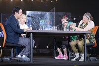 「オールナイトニッポン55周年記念 番組イベントクイズ!!」の様子。