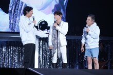 T.M.Revolution（西川貴教）とナインティナイン。