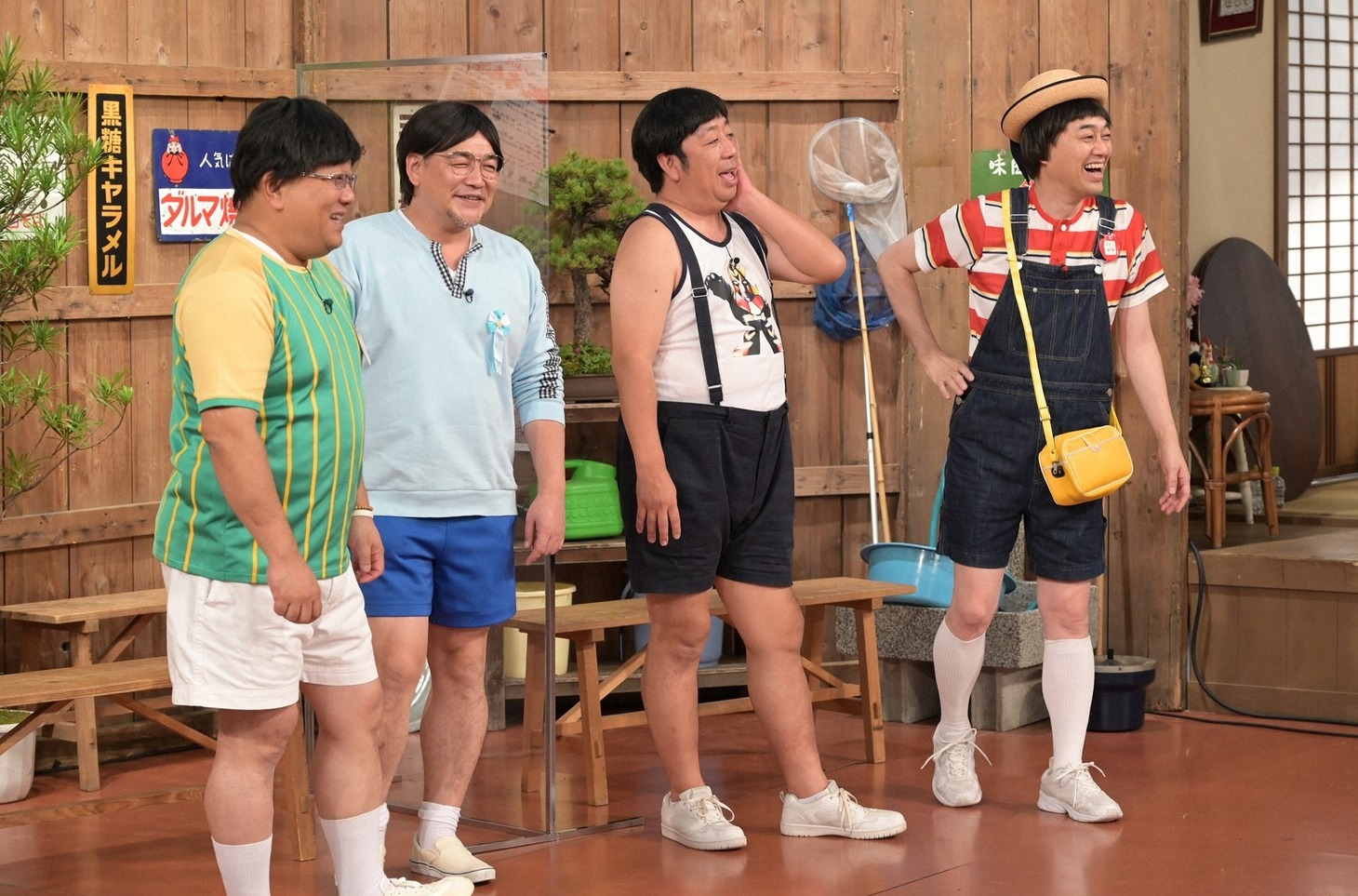 サンドウィッチマンとバナナマン。(c)TBS