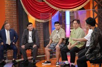 左から、サンドウィッチマン、ジェラードン、アンタッチャブル。(c)テレビ朝日