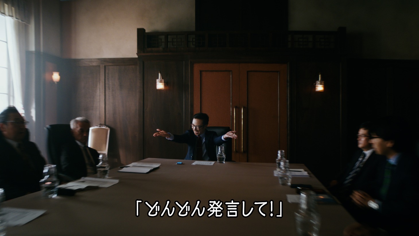 CM「AutoMemo 経営会議の議事録」編より。