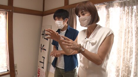 「ウチ、“断捨離”しました！」のワンシーン。(c)BS朝日