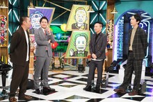 左から千鳥、かまいたち。(c)日本テレビ