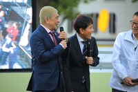 「御堂筋ランウェイ2022」の様子。