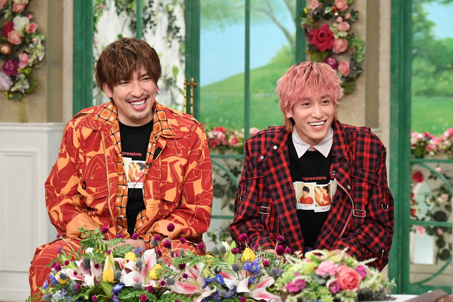 「徹子の部屋」にゲスト出演するEXIT。(c)テレビ朝日
