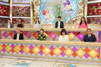 「たとえ発掘バラエティ 後藤＆河合はウリふたつ!?」の解答者たち。(c)読売テレビ