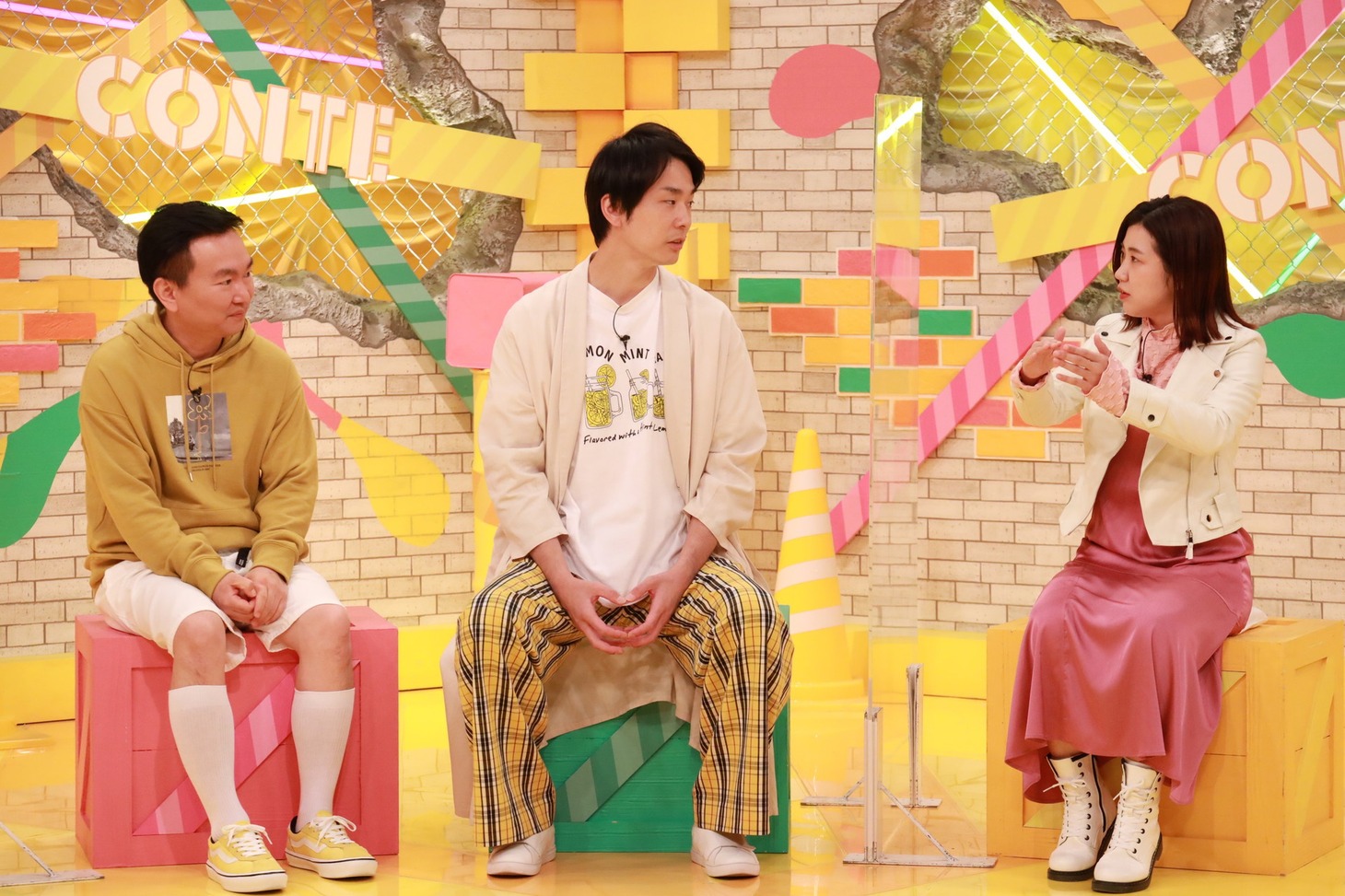 かまいたち、3時のヒロイン福田。(c)フジテレビ系