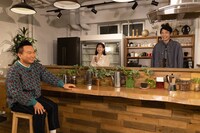 かまいたちと谷川愛梨（中央）。(c)ABCテレビ