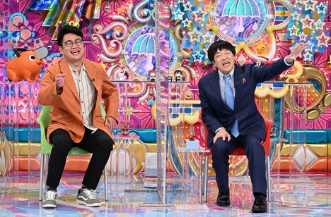 銀シャリ橋本と蛍原徹。(c)テレビ朝日