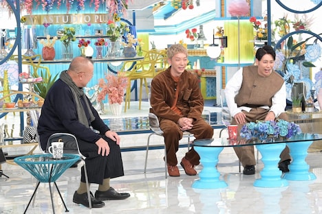 笑福亭鶴瓶とニューヨーク。(c)TBS