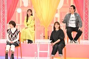 左から、渡辺満里奈、近藤千尋、藤本美貴、ジャングルポケット斉藤。(c)TBS