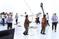 「千原ジュニアの座王」のワンシーン。