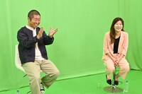 左からハライチ澤部、ヒコロヒー。(c)カンテレ