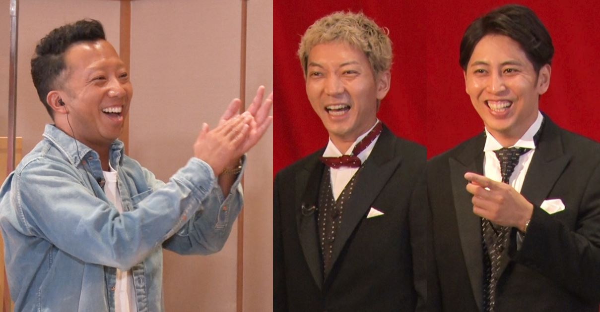 市川猿之助とニューヨーク。(c)テレビ朝日