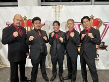 左から鬼越トマホーク、さらば青春の光・森田、ニューヨーク。(c)日本テレビ