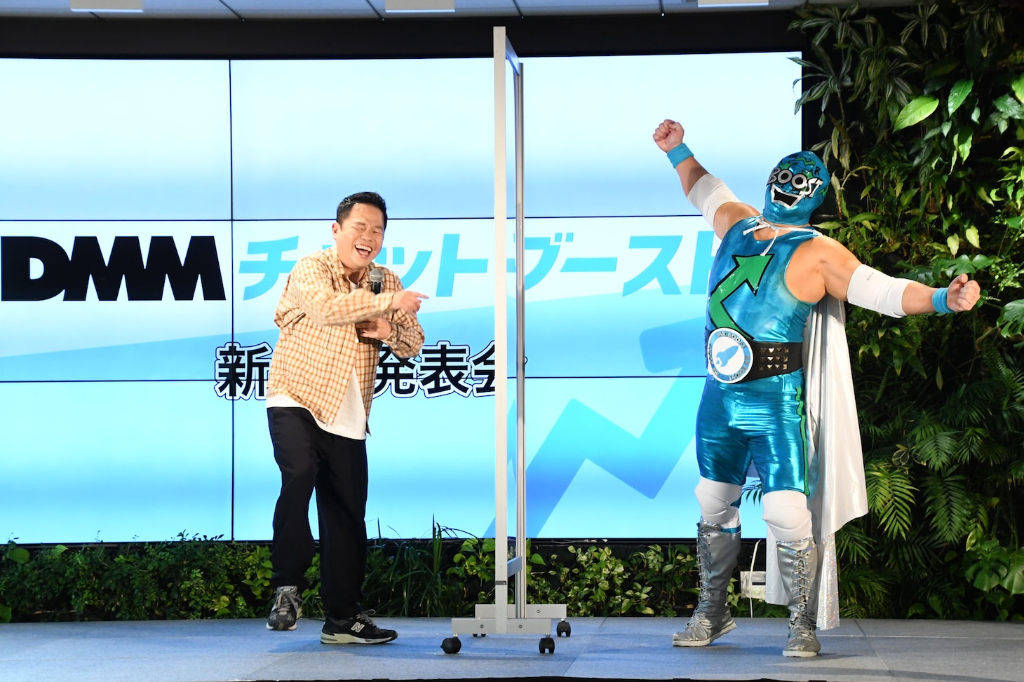Mr.ブーストに大笑いのダイアン津田。