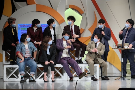 生配信「祝！よしもと漫才劇場8周年・森ノ宮よしもと漫才劇場2周年！」の様子。