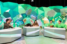 左から、令和喜多みな実・河野、海原やすよ ともこ、すゑひろがりず。(c)ABCテレビ