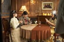 WebCM「ぼる塾Chocolat DUO HOUSE」編の撮影中の様子。