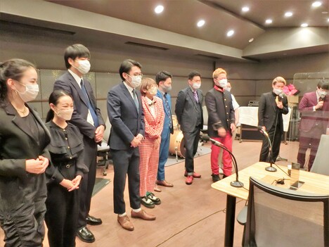 「兵動大樹の俺たち3回戦ボーイズ」収録の様子。