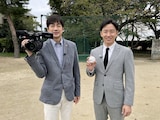 左から羽鳥慎一、斎藤佑樹。(c)日本テレビ