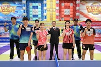 「卓球対決」(c)テレビ朝日