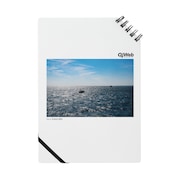 「QJWebカメラ部」発のかが屋・加賀グッズ。ノート。