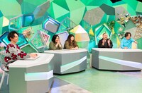 「やすとものいたって真剣です」のスタジオの様子。(c)ABCテレビ