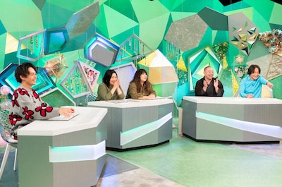 「やすとものいたって真剣です」のスタジオの様子。(c)ABCテレビ