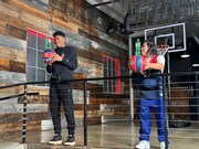 ロッチ中岡＆八村塁「イッテQ！」SPでバスケットボール使った面白動画を撮影