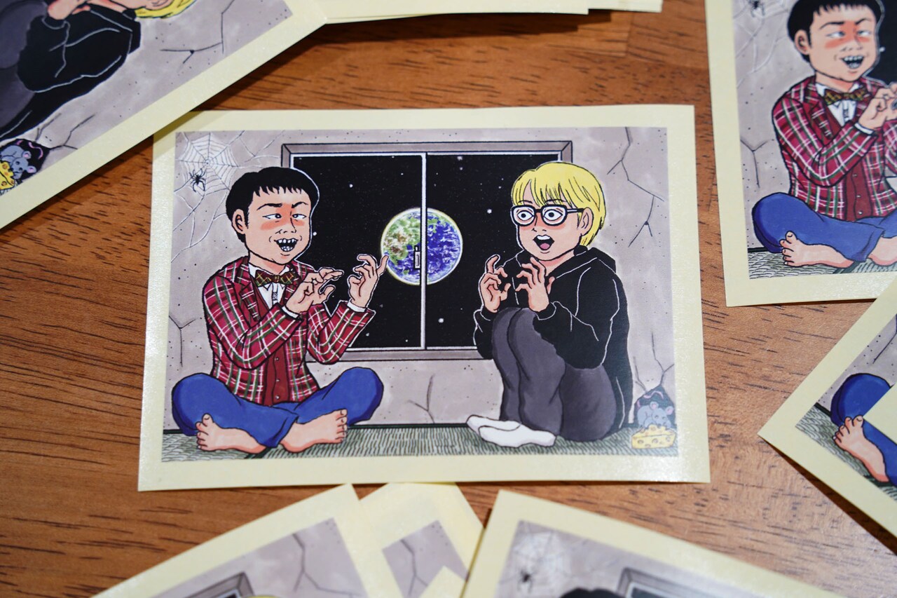 「ライブ!!今月のお笑い」シール