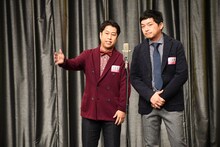 「M-1グランプリ2022」準々決勝でネタを披露するウエストランド。