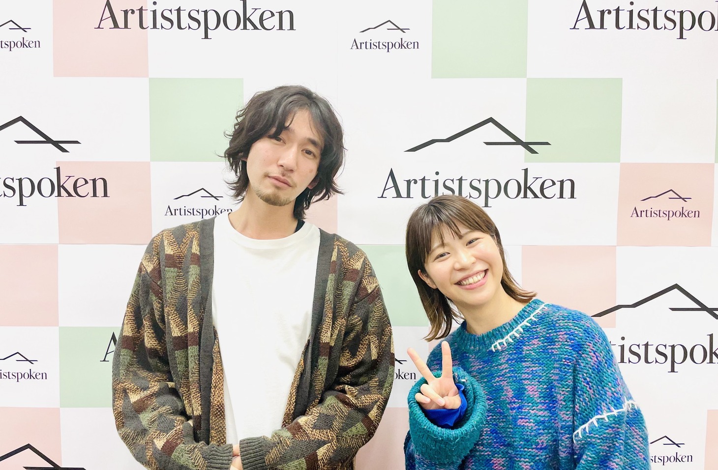 左からカツセマサヒコ、Aマッソ加納。