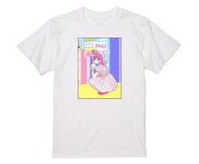 パーパーあいなぷぅのイラストTシャツ。