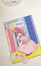 パーパーあいなぷぅのイラストTシャツ。