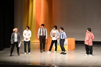 イベント中にキレ始める真空ジェシカ・ガク（左端）。(c)TBSラジオ