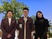 左から今田耕司、ロバート馬場、中条あやみ。(c)日本テレビ