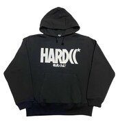 「笑福亭鶴光プルオーバーパーカ（ミッドナイトブラック）」