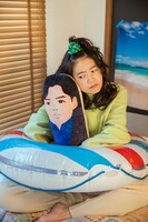 「よしもとコラボ マユリカの魚肉ソーセージクッション」（阪本）