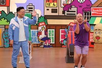 左から安田大サーカス・クロちゃん、とろサーモン久保田。(c)カンテレ