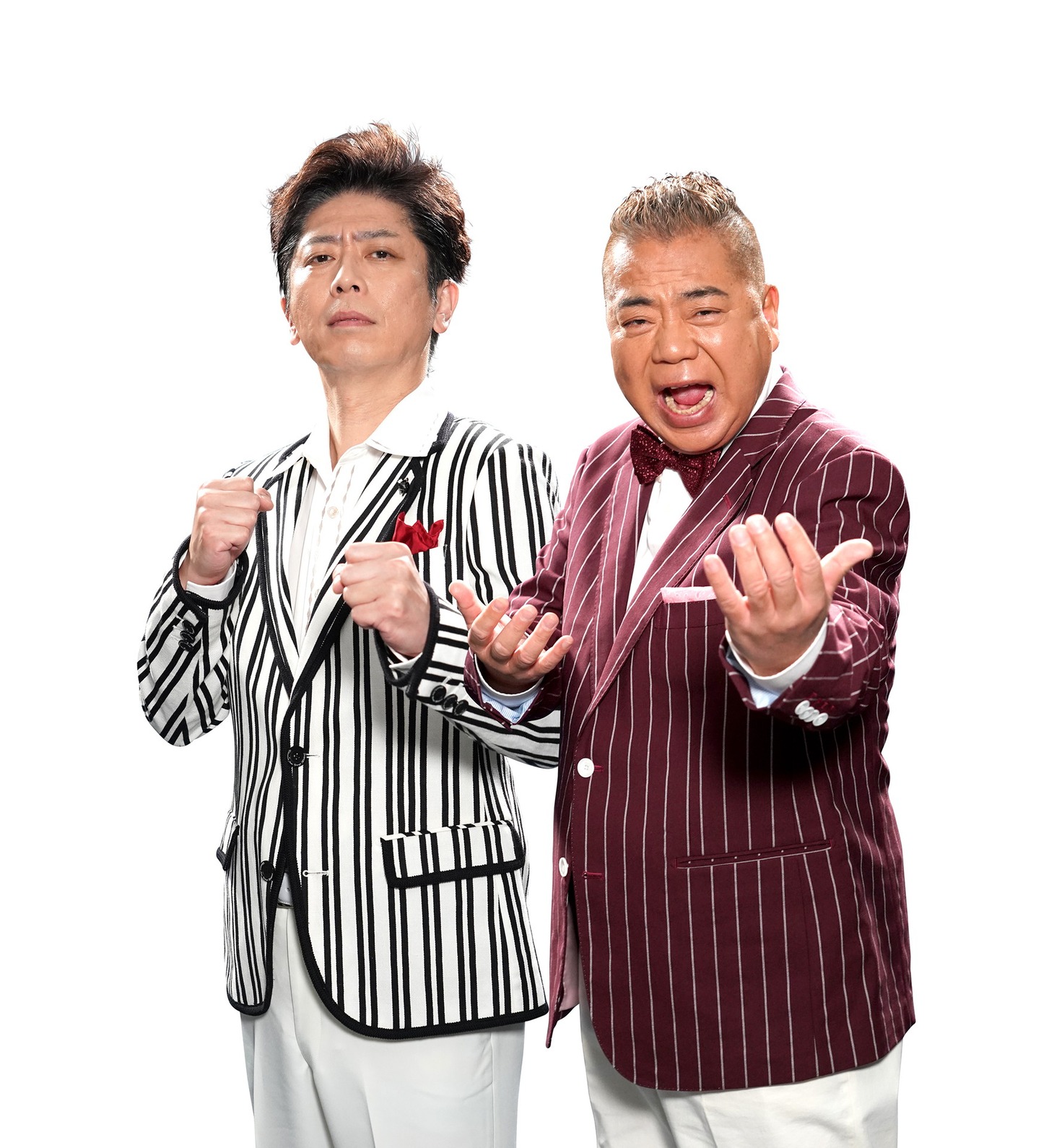 左からフットボールアワー後藤、出川哲朗。(c)日本テレビ